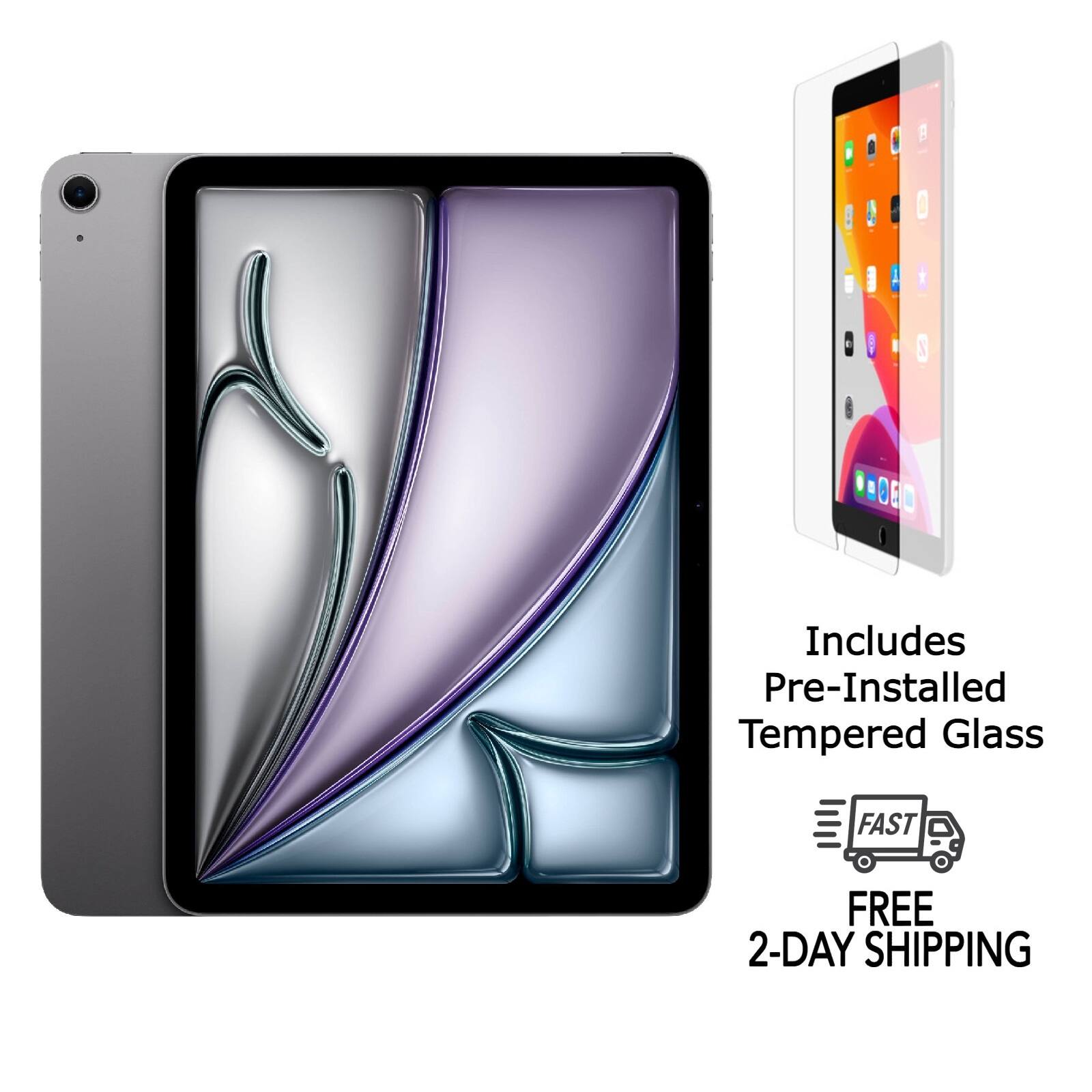 Includes Pre-Installed Tempered Glass  
FAST FREE 2-DAY SHIPPING