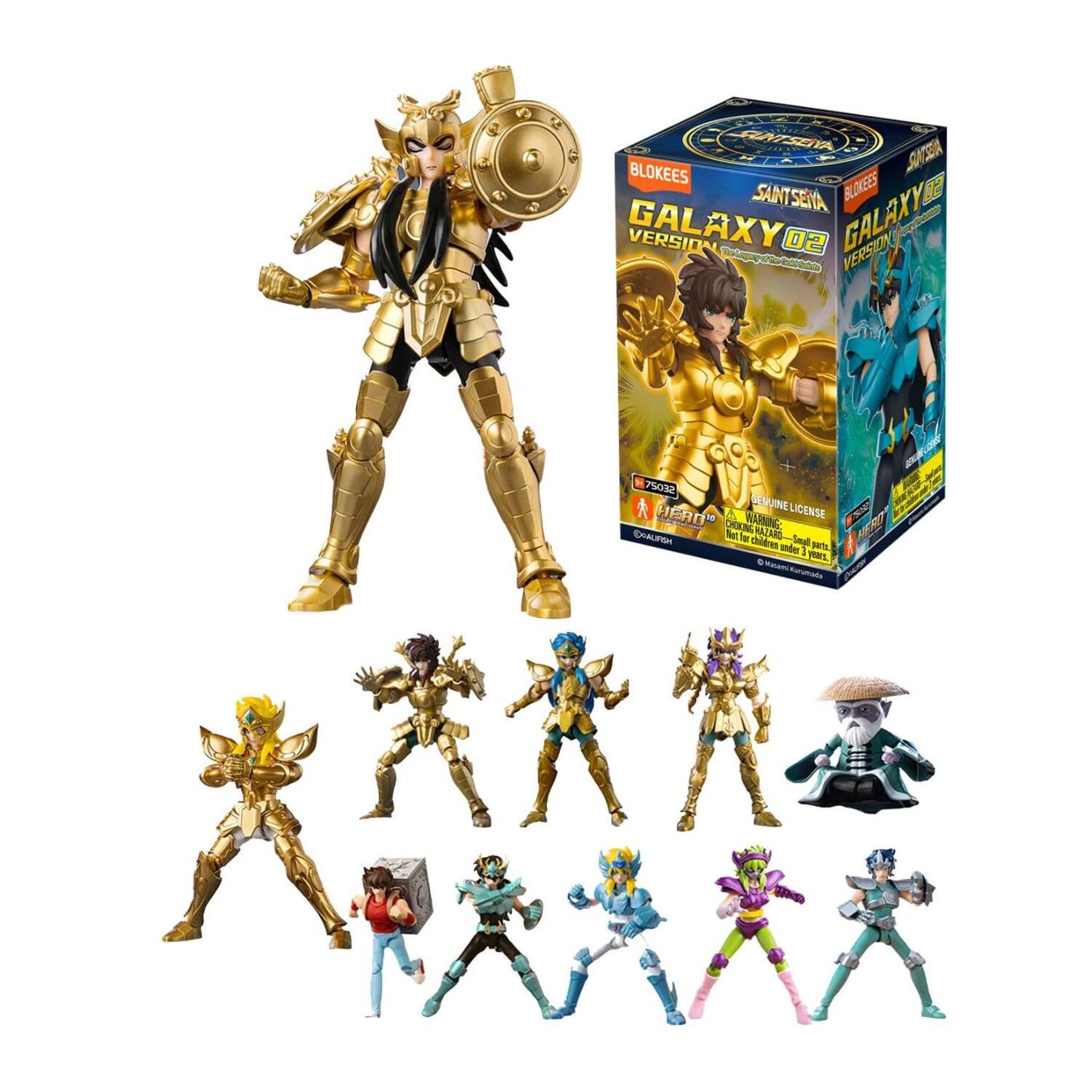 Blokees Saint Seiya Galaxy Version 02 The Legacy of the Gold Saints (9Pack/Case)