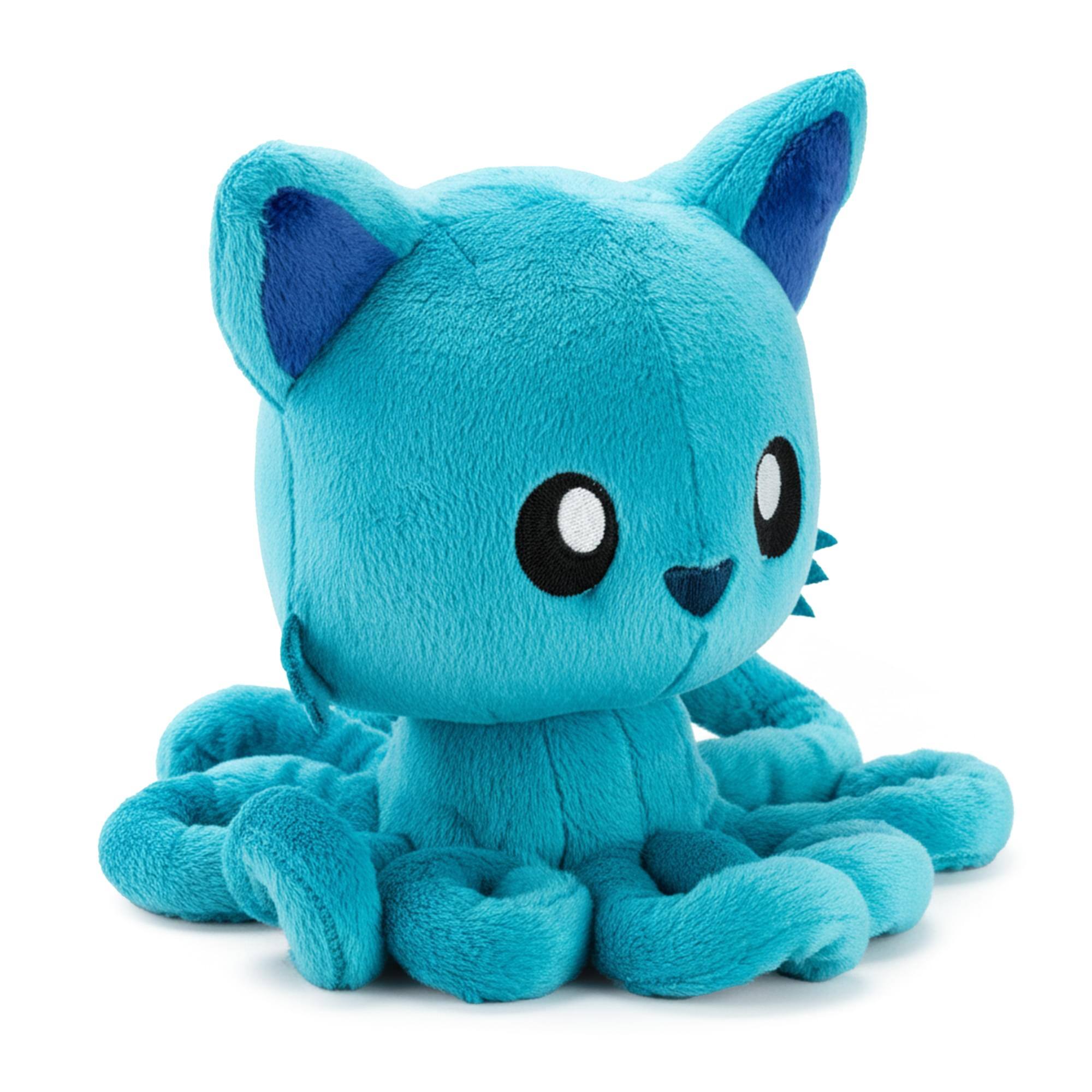 Alt View 1. Tentacle Kitty - Tentacle Kitty 8 Inch Plush Paradise Blue Classic Edition - Blue.