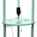 Alt View 20. Simple Designs - Round Etagere Storage Floor Lamp with 2 USB, 1 Outlet - Aqua.