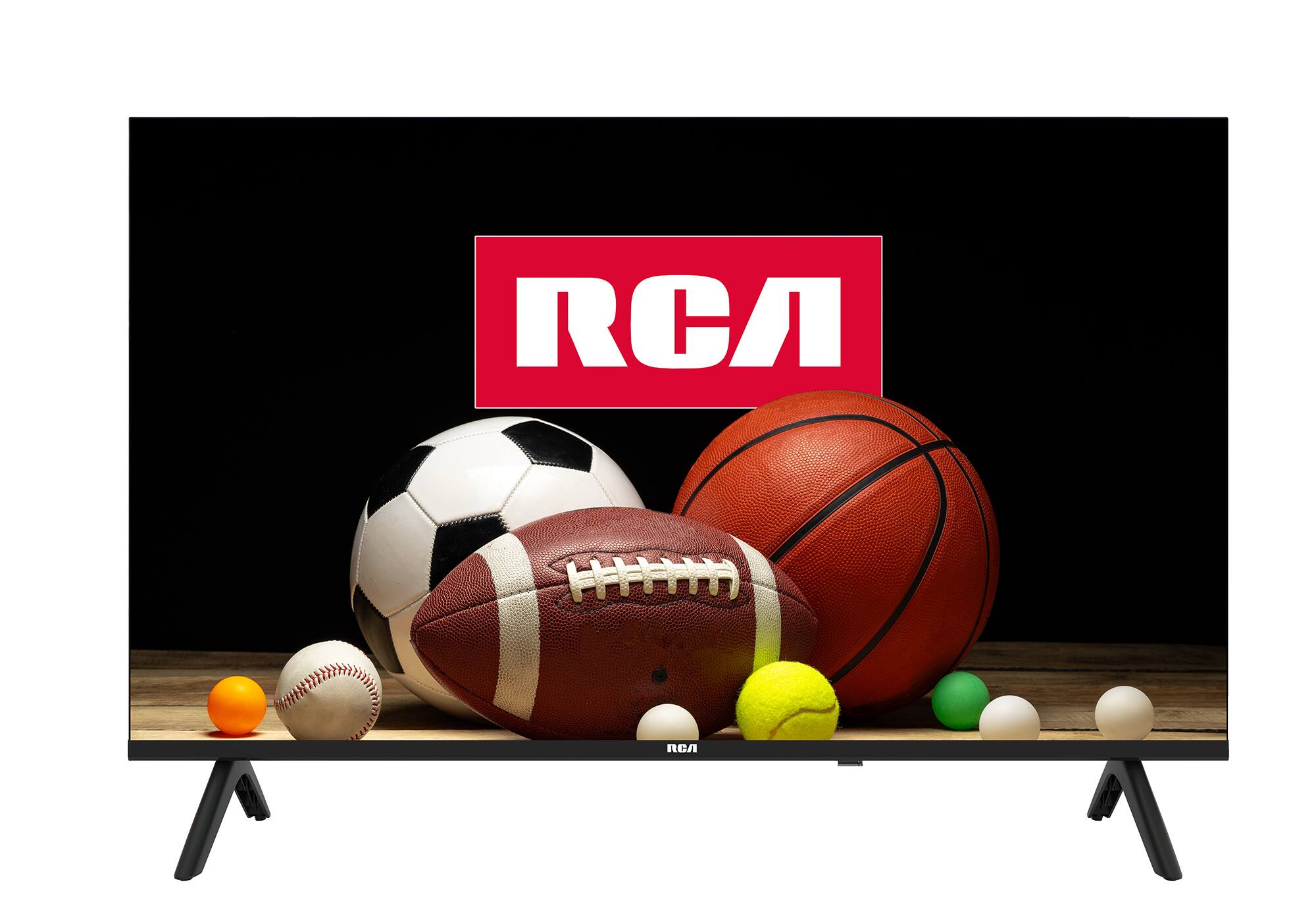 Front. RCA - 50" (4K) UHD Smart LED TV (TC-LE50K-GO2401) Google TV - Black.