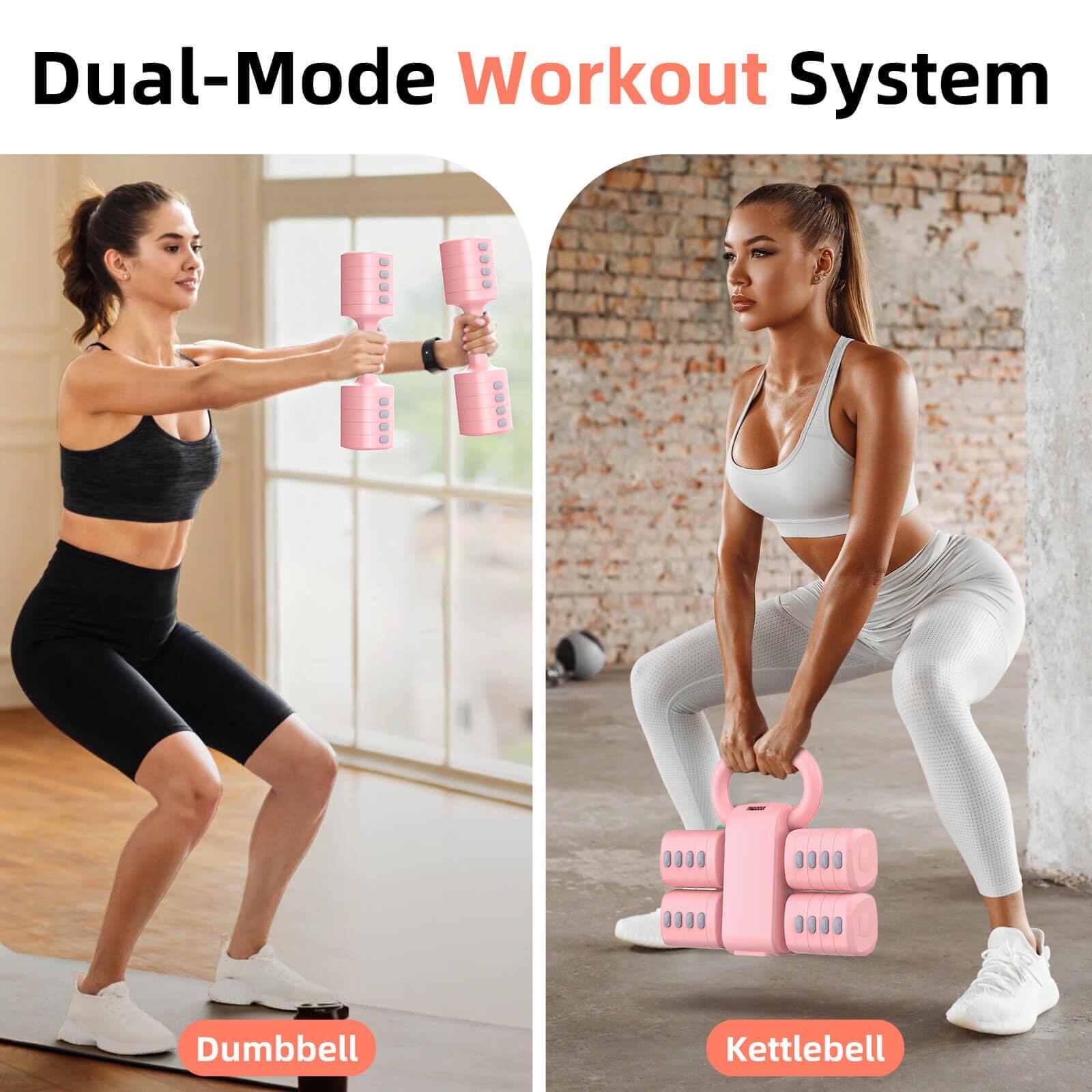 Dual-Mode Workout System

Dumbbell

Kettlebell