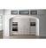 Alt View 31. Monogram - 106-Bottle Built-In Dual Zone Wine Cooler - Stainless Steel.