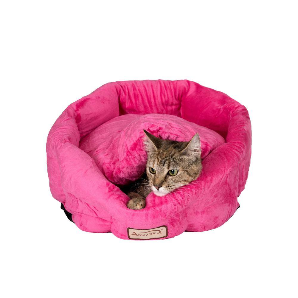 Angle. Armarkat - Pet Bed Pink - Pink.