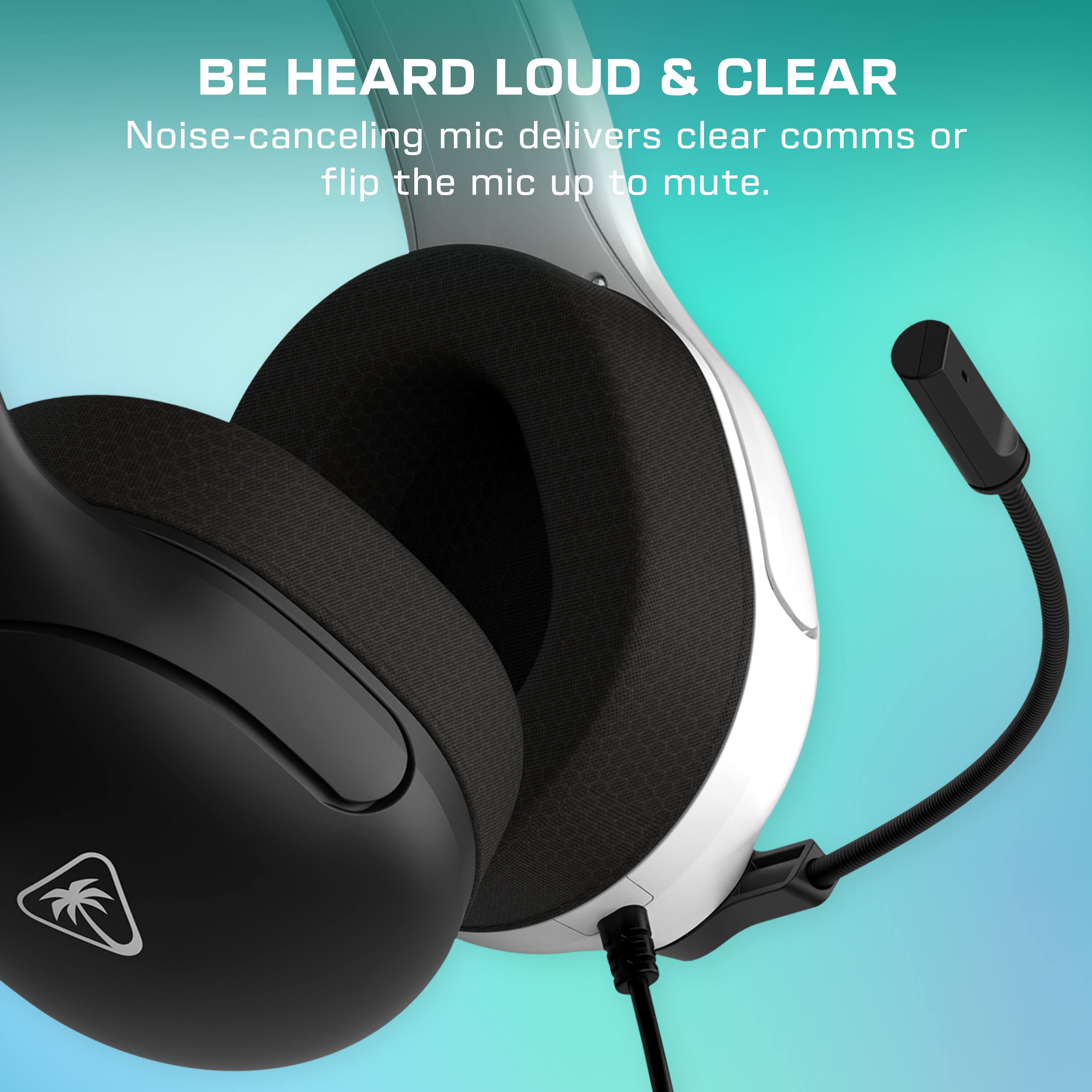 Be Heard Loud & Clear: Noise-canceling mic delivers clear comms or flip the mic up to mute.