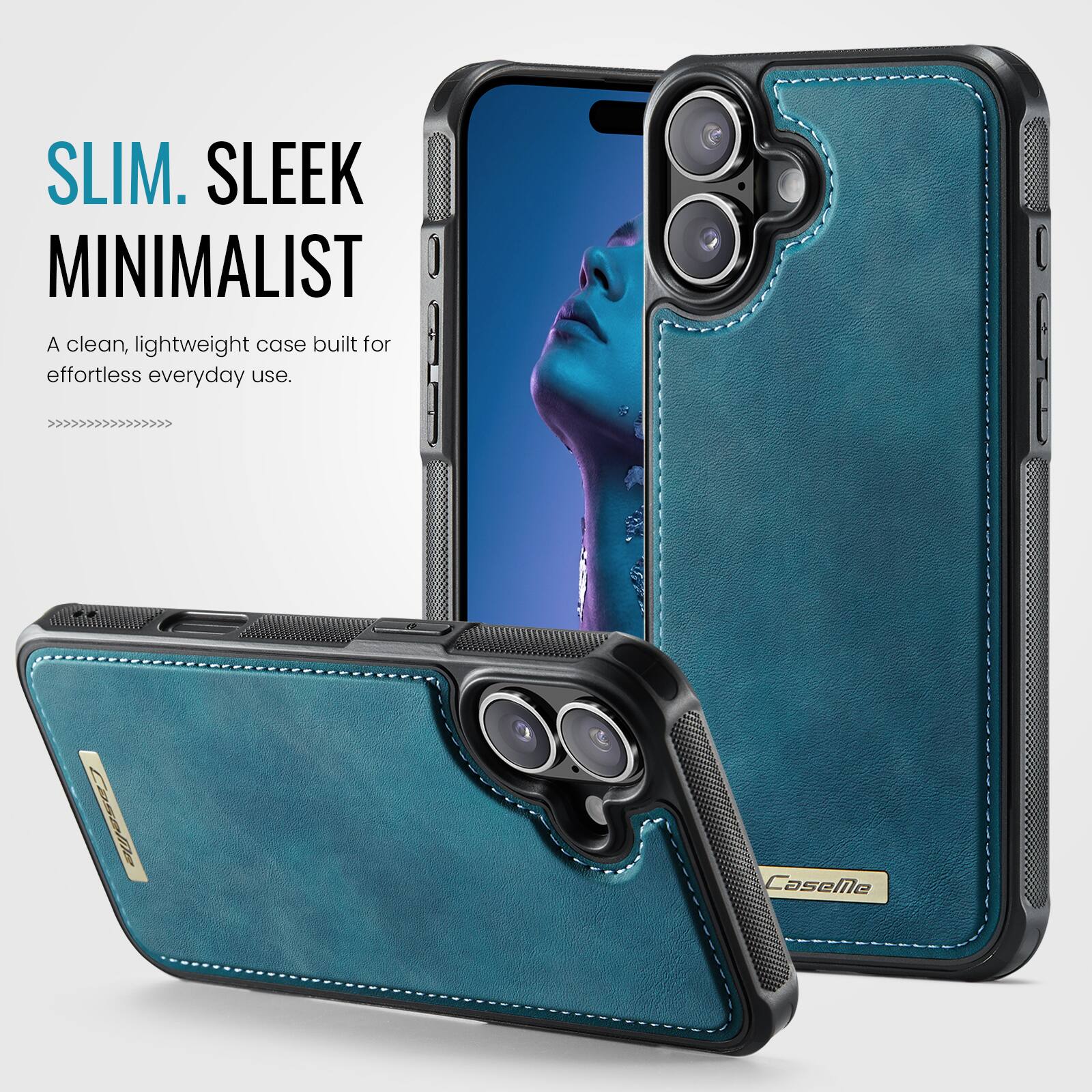 SLIM. SLEEK MINIMALIST  
A clean, lightweight case built for effortless everyday use.