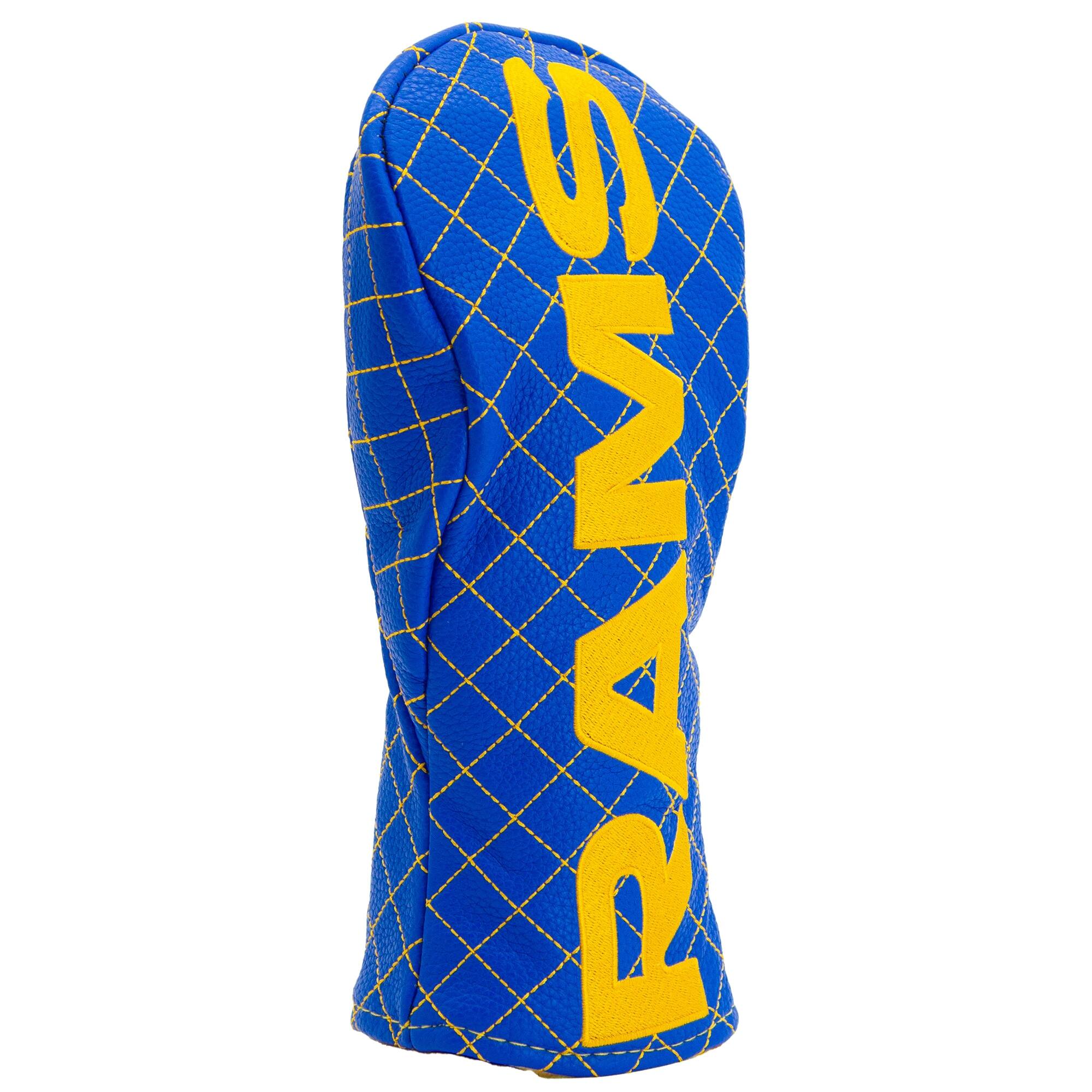 Alt View 2. Team Golf - Los Angeles Rams Quilted Fairway Headcover - Multicolor.