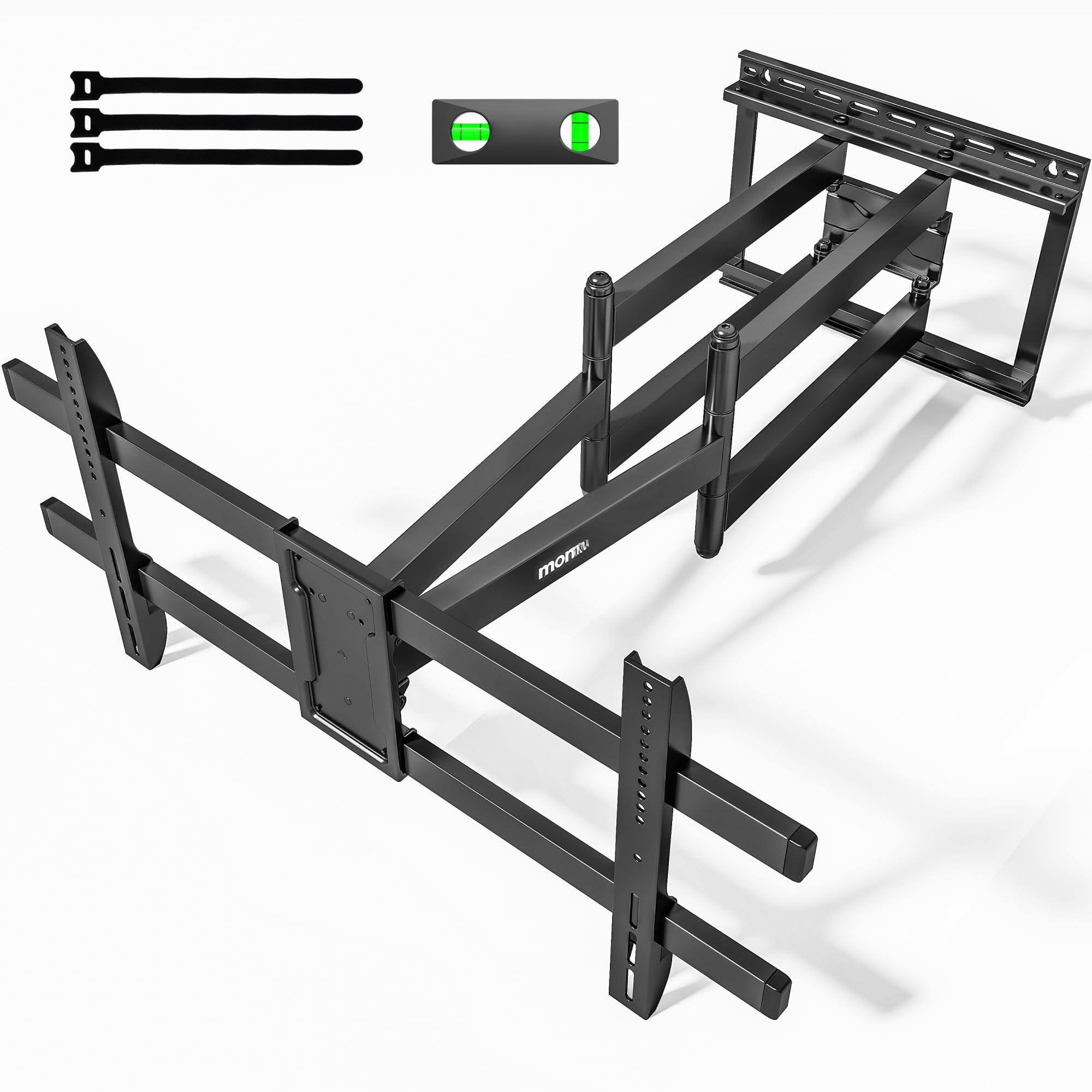 Earthley Blooms - Long Arm Tv Wall Mount Tvs 29 Extension Swivel Tilt Full Motion Bracket Fit Max Vesa Up s - 43"-90" TV / 42.5" Double Long Arm