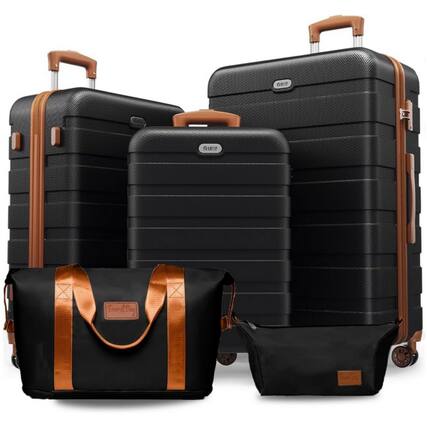 The text on the image reads:
- "Travel Bag" (on the duffel bag)
- "Travel Bag" (on the smaller bag)