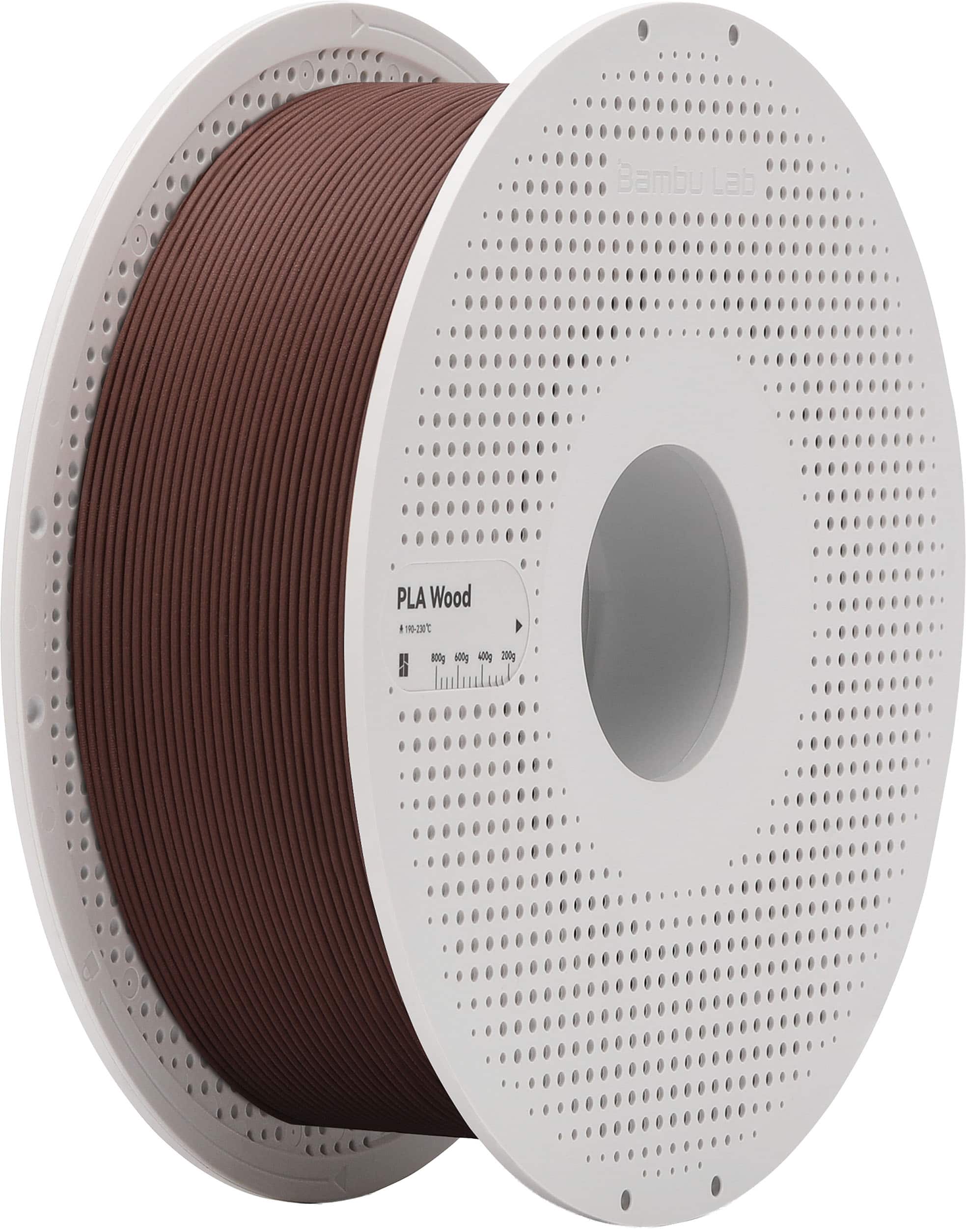 Bambu Lab - 1.75mm PLA Wood Filament - Rosewood