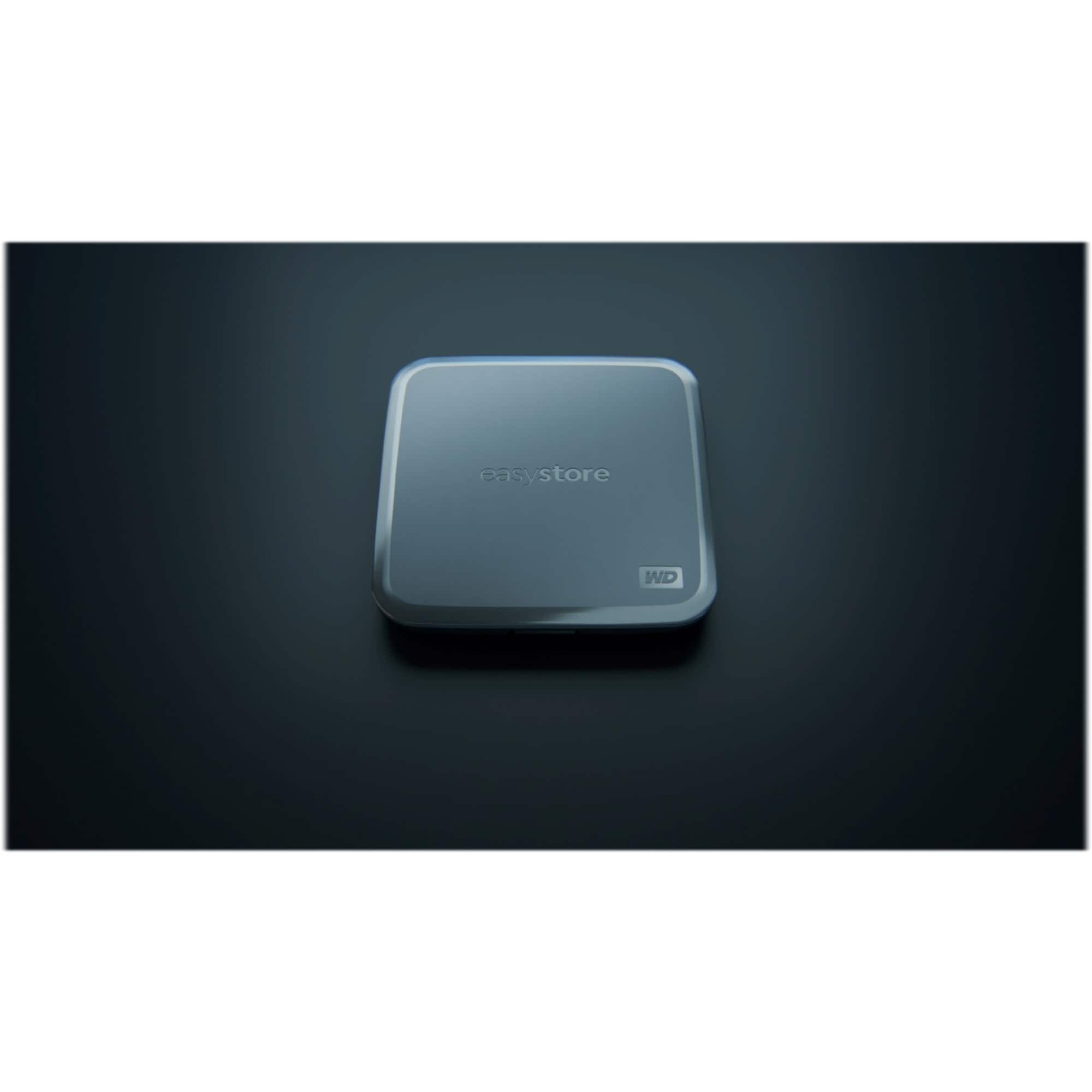 Alt View Zoom 12. WD - easystore 1TB External USB 3.0 Portable SSD - Black.