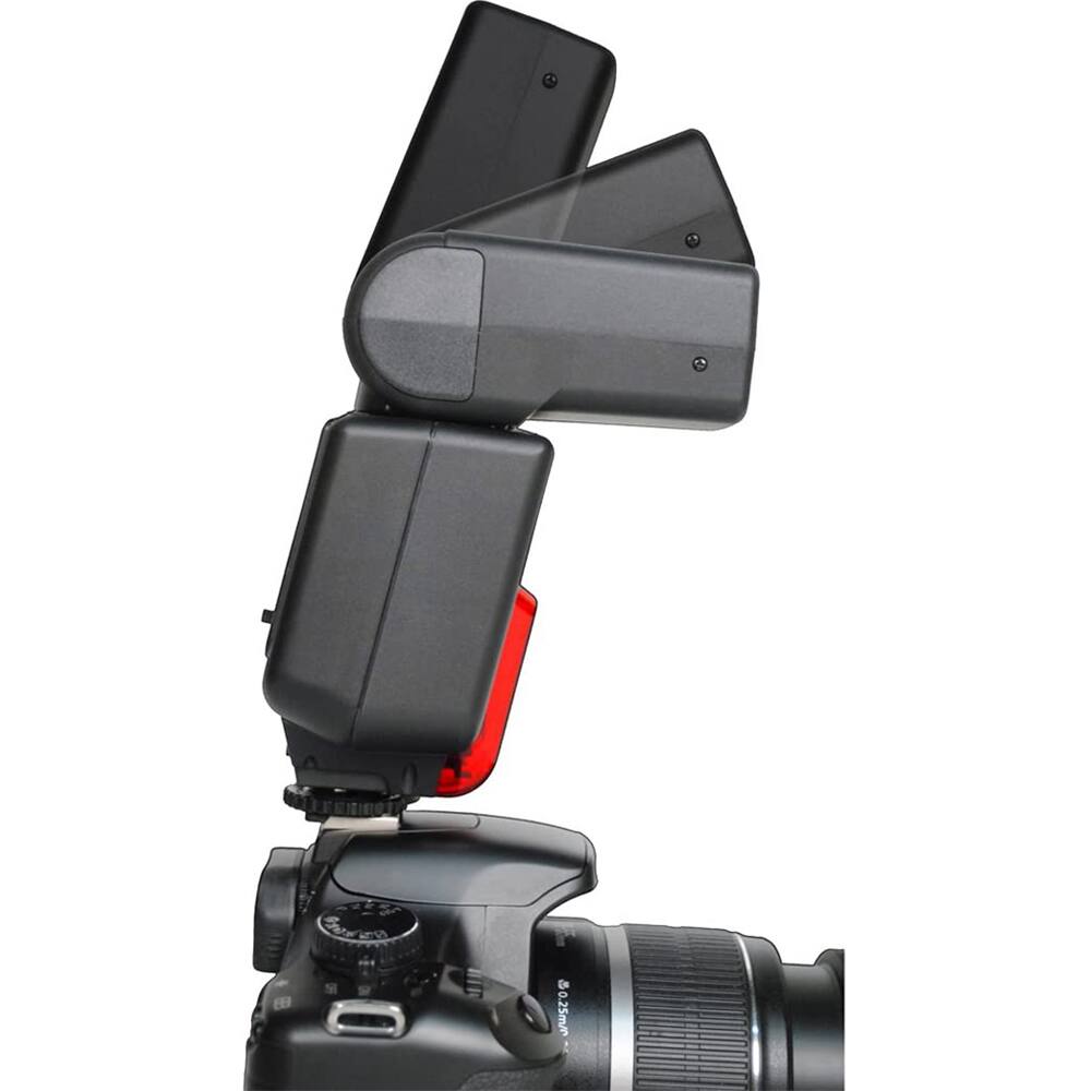Alt View 2. Bower - Power Zoom Flash Digital Autofocus for Nikon Digital SLR Cameras SFD680N.