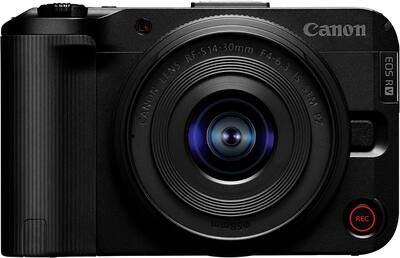 Canon EOS R50 V 4K Video Mirrorless Camera with RF S14 30mm F4