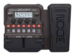 Zoom - A1X Four Acoustic Multi-Effects with Expression Pedal - Black