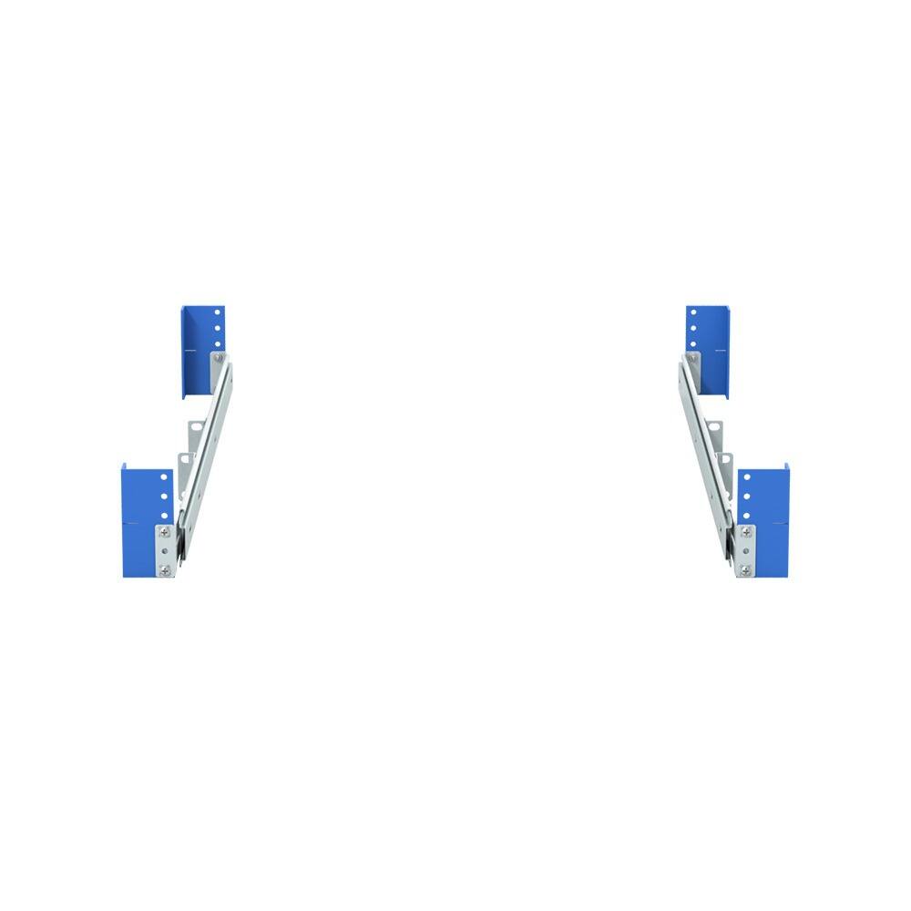 Alt View 5. RackSolutions - RackSolutions 1U Raven 100-A Rail for HPE - Black.