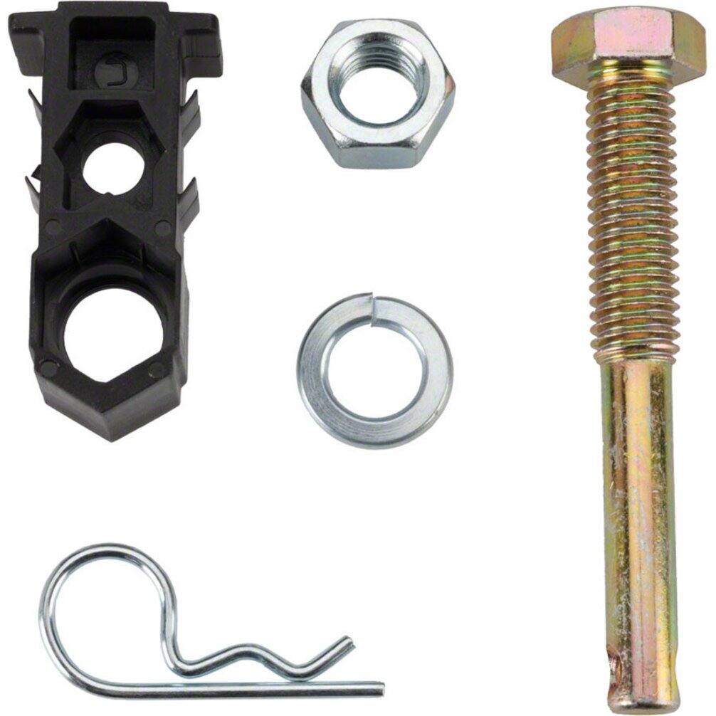 Front. Saris - Replacement Hitch Tite, 1 1/4" Receiver Hitch for Extra Stability - Black.