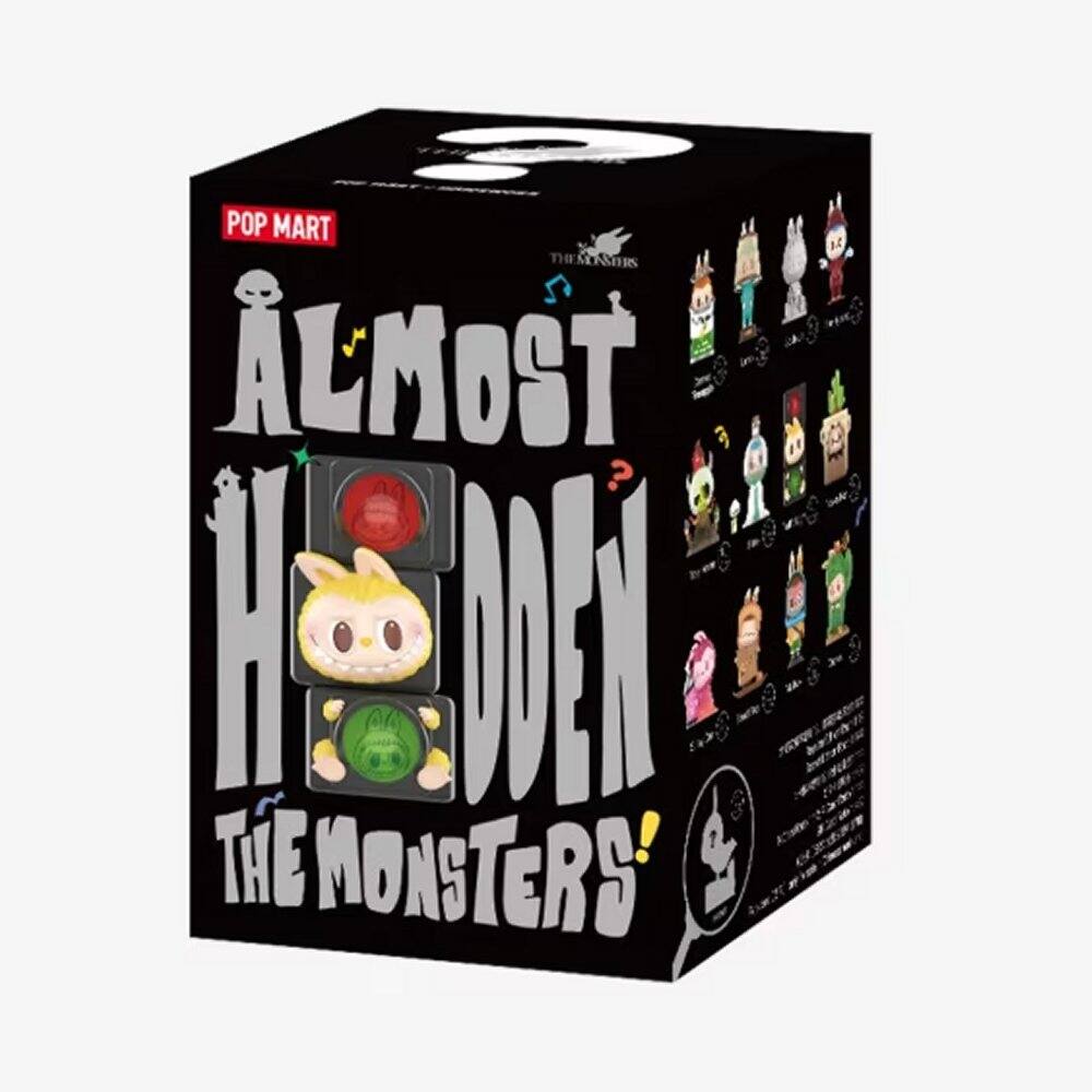 POP MART  
ALMOST HIDDEN  
THE MONSTERS