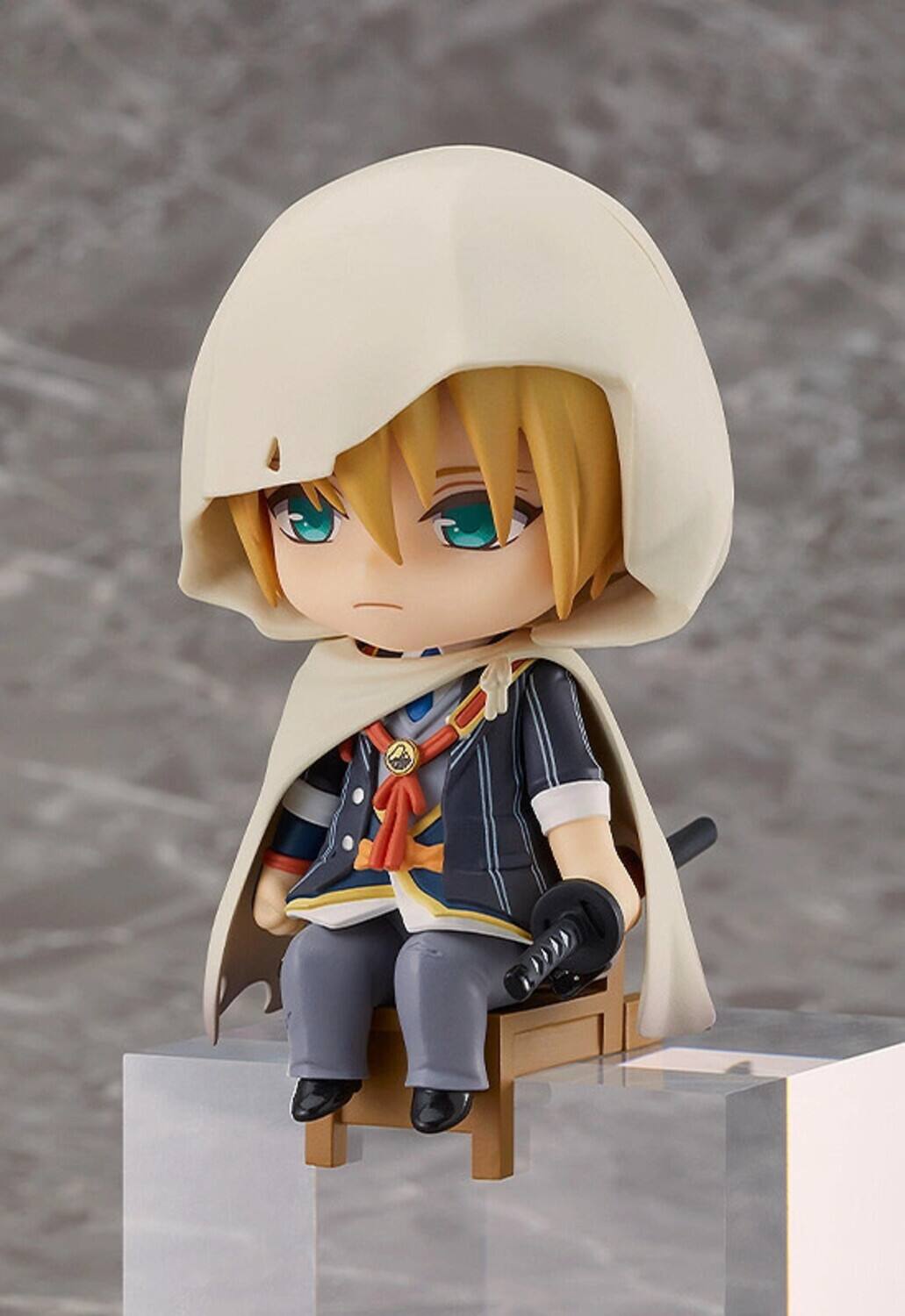 Alt View 4. PopMarket - Orange Rouge - Touken Ranbu - Yamambagiri Kunihiro Nendoroid Swacchao Action Figure   - Collectibles - Multicolor.