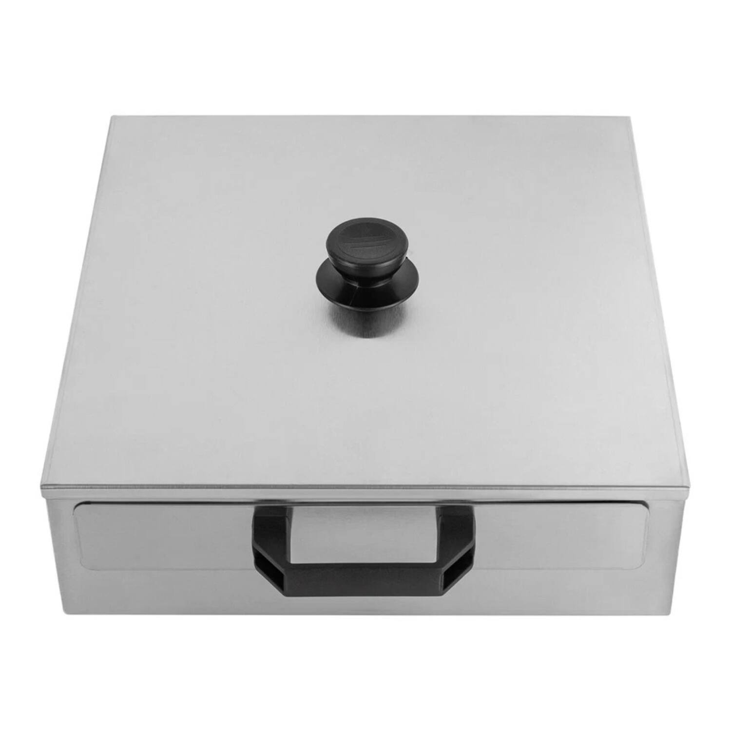 Front. Home Collection - Stainless Steel Rice Noodle Roll Steamer with Trays and Lid - Silver.