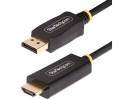 StarTech.com - StarTech 3.3ft DisplayPort to HDMI Adapter Cable Black 3F-DP-HDMI-4K60-HDR