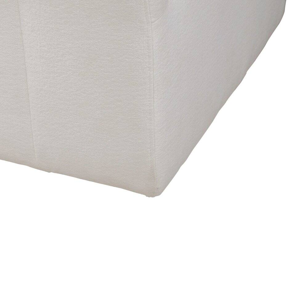 Alt View 4. Liberty Furniture Industries - Accent Dining Chair with Castors - Squared Back - Ivory Upholstry - White.