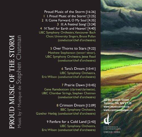 Stephen Chatman - Proud Music of the Storm   - COMPACT DISCS [CD]