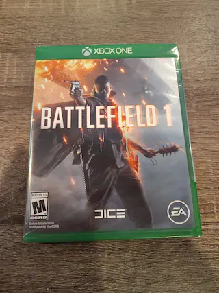 XBOX ONE BATTLEFIELD 1 MATURE 17+ M ESRB Online Interactions Not Rated by the ESRB DICE EA - M (Mature 17+)