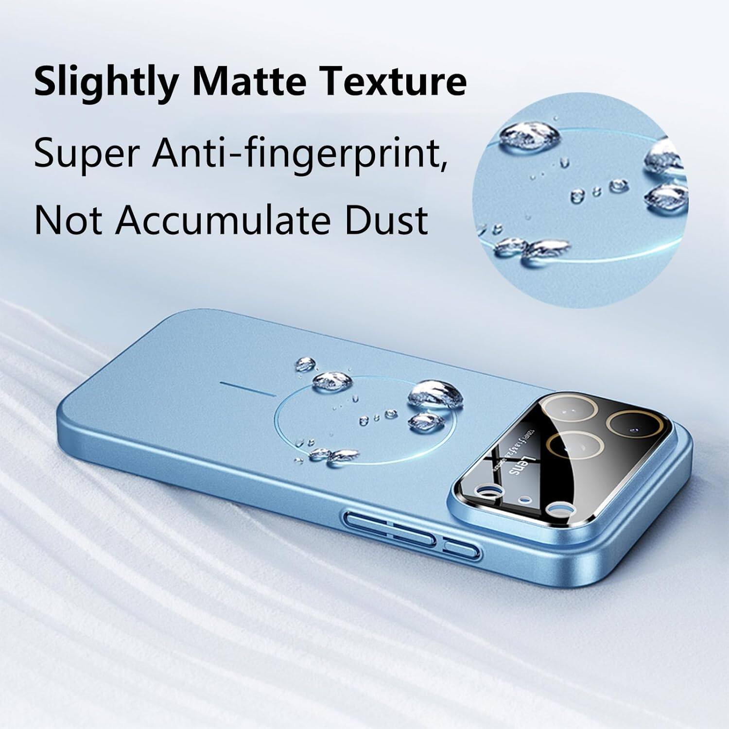 Slightly Matte Texture  
Super Anti-fingerprint, Not Accumulate Dust