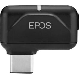 EPOS - BTD 800 USB-C Audio Receiver - 82.02 ft - Wireless - Pocket - Black
