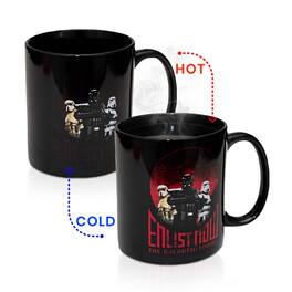 Star Wars - Rogue One "Enlist Now" 20oz Heat Change Mug - Black