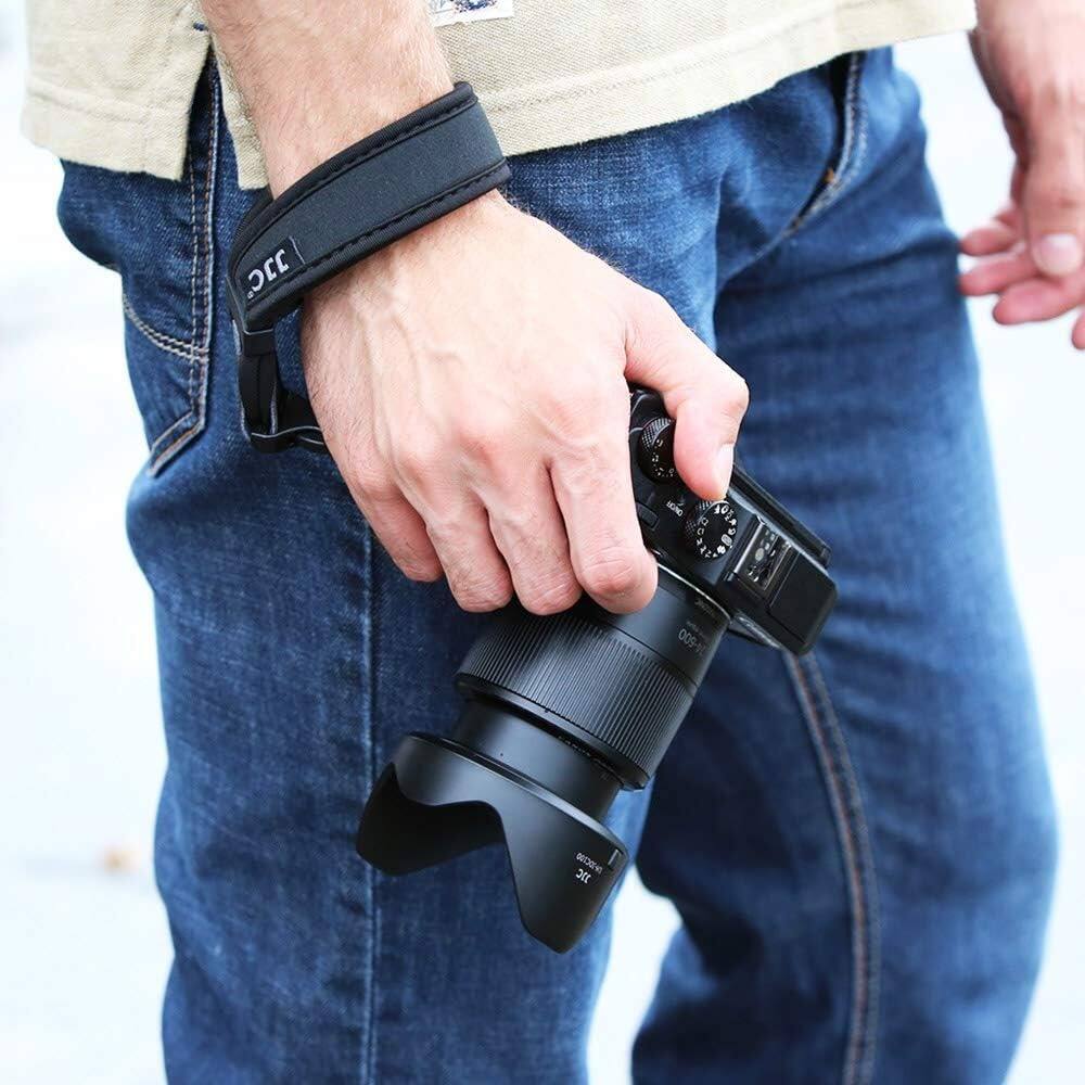 Left. Schertz - Quick-Release Neoprene Camera Wrist Grip Strap for DSLR/Mirrorless.