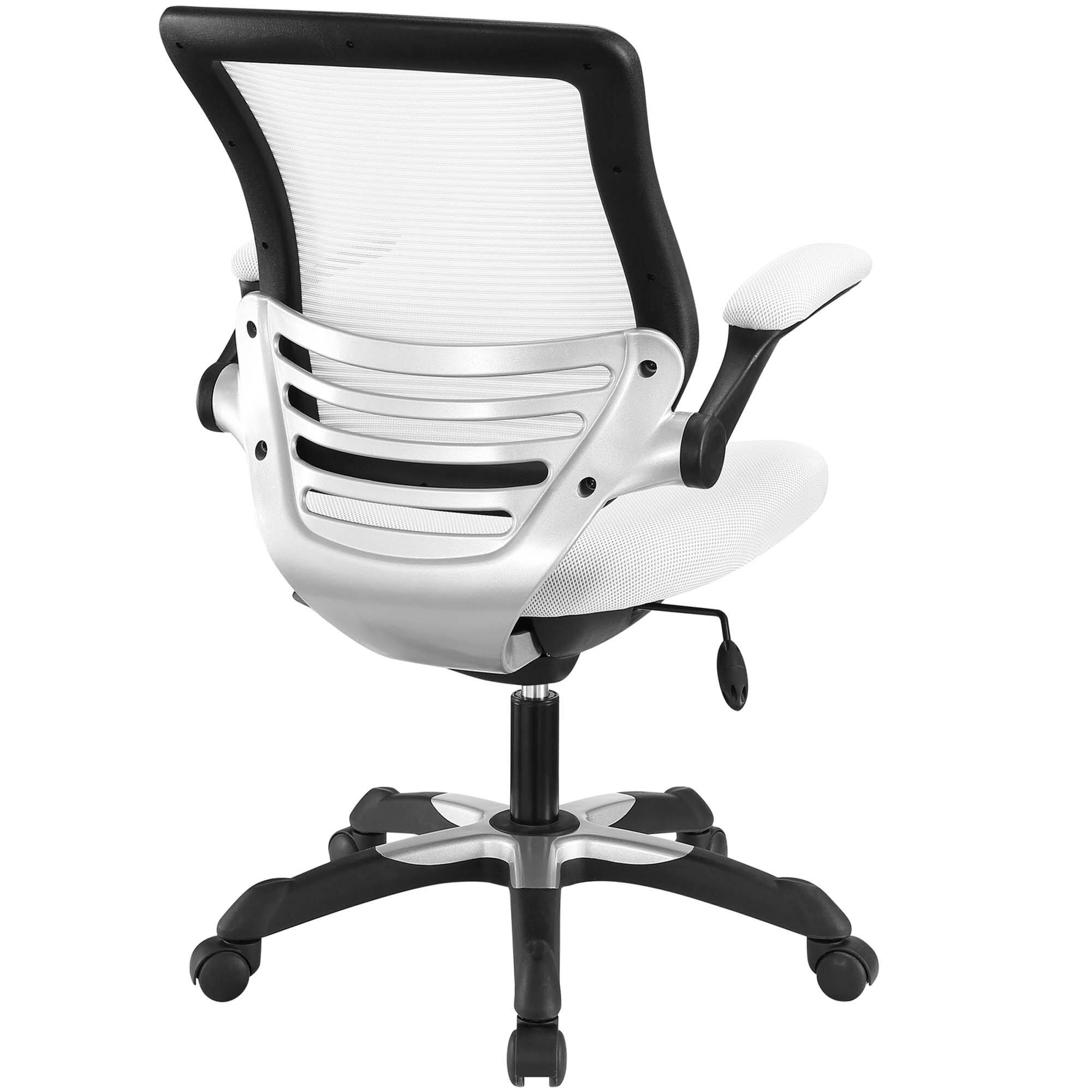 Alt View 2. Modway - Edge Mesh Office Chair by Modway - White.