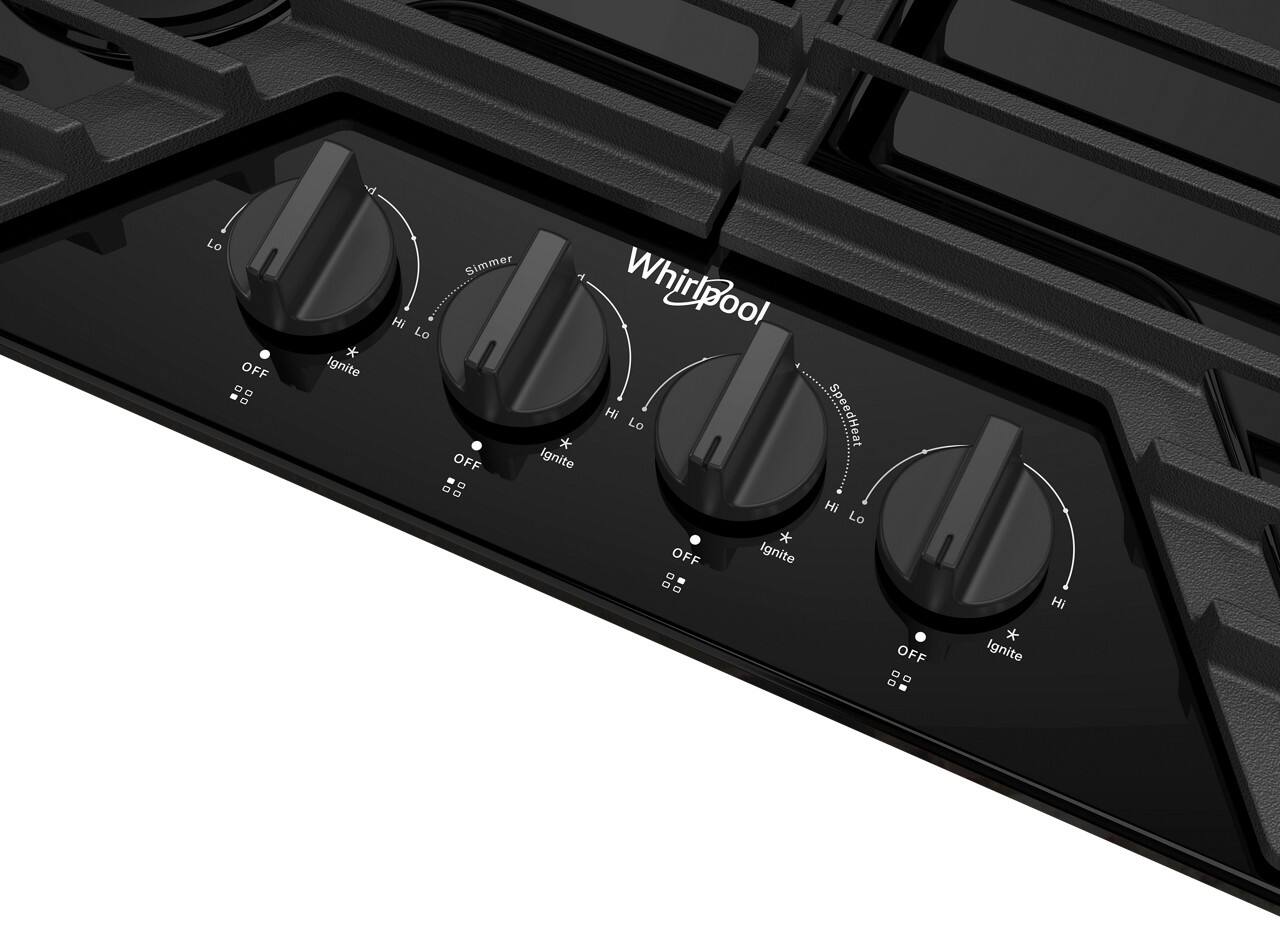 Lo OFF D: a * Ignite Simmer Hi Lo Whirlpool Hi SpeedHeat Lo OFF Ignite O. Hi Lo * OFF Ignite D: Hi OFF Ignite