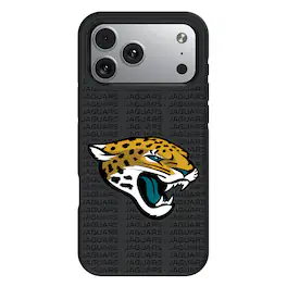 Keyscaper - NFL - Jacksonville Jaguars - Bump Case with 8.2ft Drop Protection - 16 Pro - Multicolor