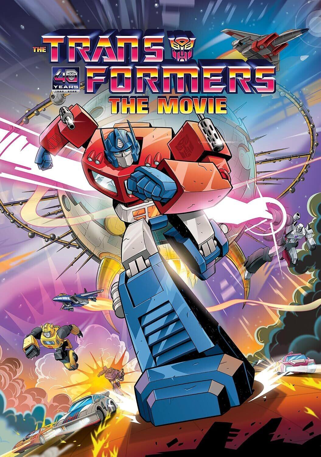 The Transformers: The Movie (40th Anniversary Edition)   - DVD