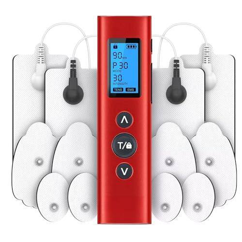 Sure, here is the corrected and grouped text:

- 90
- P 30
- MODE 30
- INTENSITY THHH
- TENS EMS
- T/6
- V