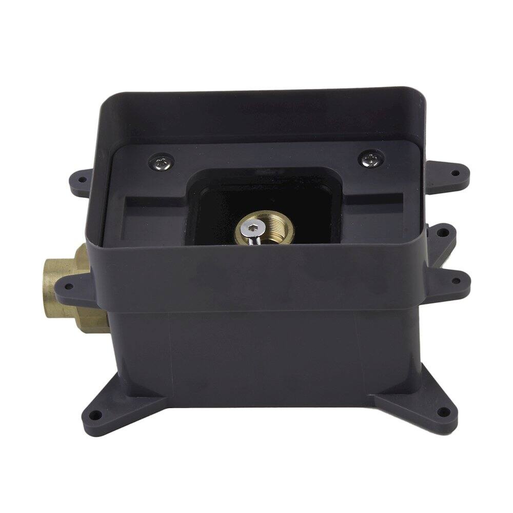 Back. Alfi - Brushed Nickel Waterfall Tub Filler - Brushed Nickel.