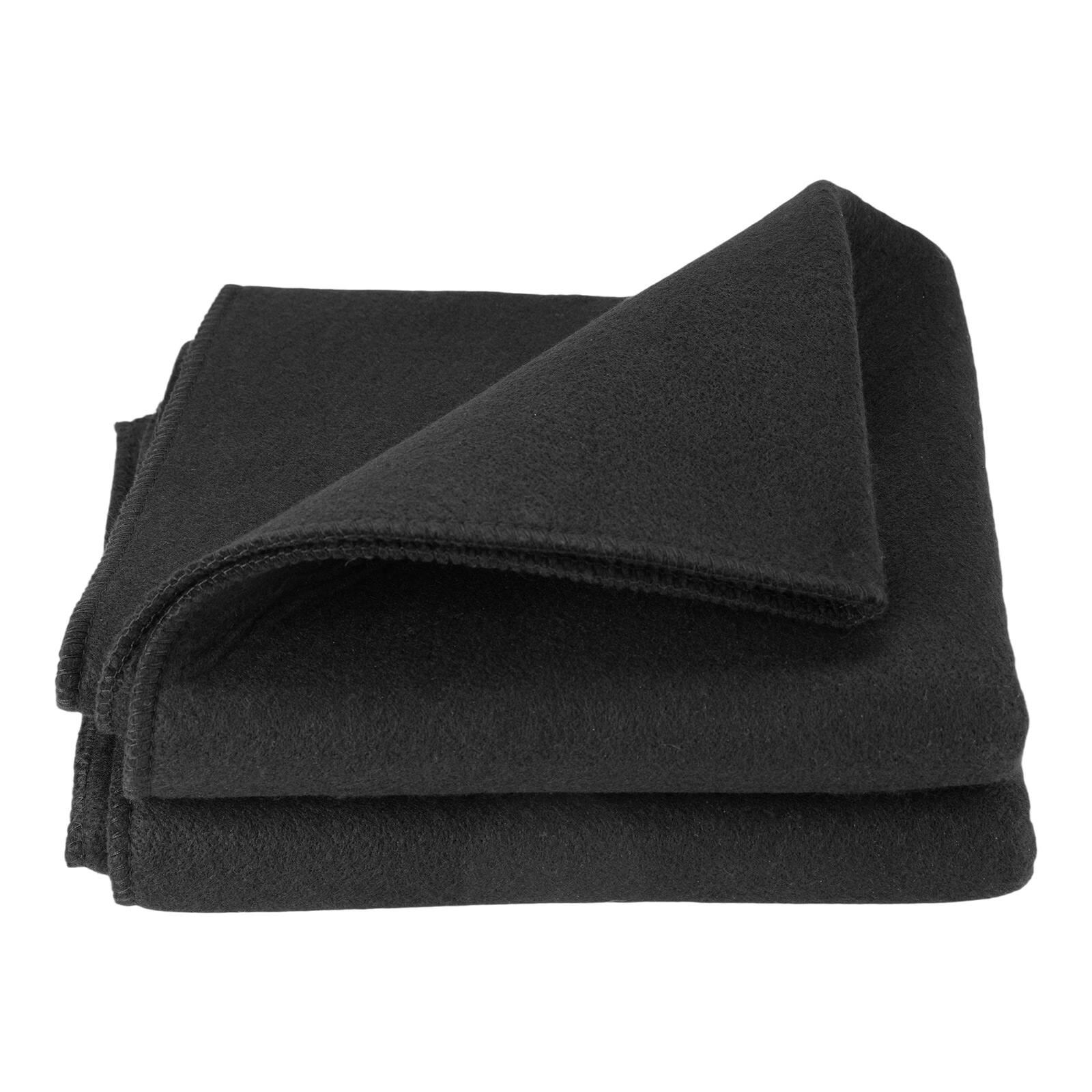 Alt View 5. VEVOR - Carbon Felt Welding Blankets, 2-Pack 20"x36" Flame Retardant Welding Blanket, Up to 1800°F Heat Resistant Safety Blanket - Black.