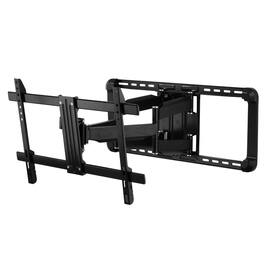 ProMounts - Articulating Full-Motion TV Wall Mount – Fits 37–100″ TVs, 150 lb Capacity, Extendable 2.8″–25.3″ - Black