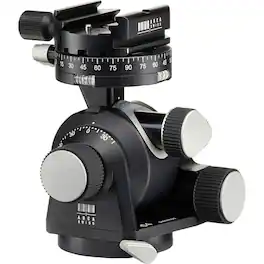 Arc - Arca Swiss d4 Geared Tripod Head with Quick Set FlipLock Device (Plate Not Included)