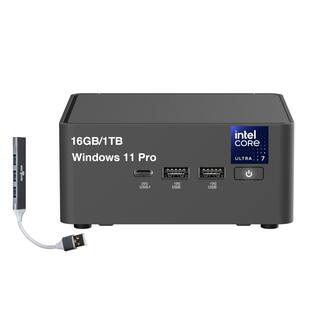 ASUS NUC 15 Pro+ Mini PC – Intel Core Ultra 7 265H, DDR5-6400, Wi-Fi 7 E Bluetooth 5.4, HDMI E Thunderbolt 4, Bianco, Barebone Per Ufficio E Sanità
