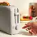 Alt View 12. Bella - Fits-anywhere Kitchenware: 2-Slice Slim Toaster with Long Wide Slot - Oatmilk.