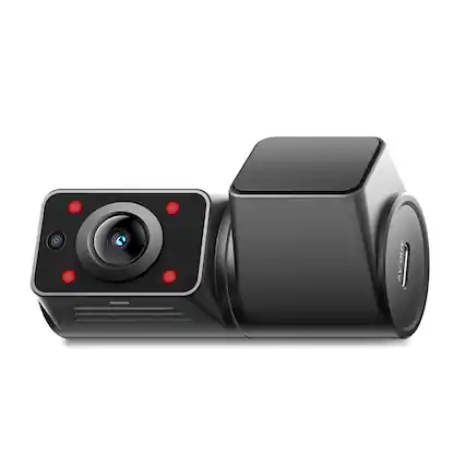 Front. VIOFO - RNF210 Infrared Fisheye Cabin Camera for A229 Plus/A229 Pro/A229 Ultra, 2K 1080P Interior Camera, 1M Cable Included - Black.