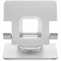 ViewSonic - LCD-STND-001 Portable Monitor Stand with 360 Swivel, Tilt and Height Adjustment - Aluminum - Front_Zoom