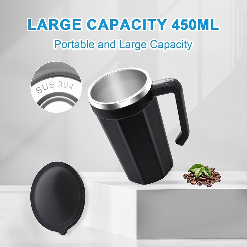 LARGE CAPACITY 450ML  
Portable and Large Capacity  
SUS 304