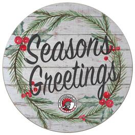 Jardine - Tampa Spartans 20'' x 20'' Season's Greetings Circle - White
