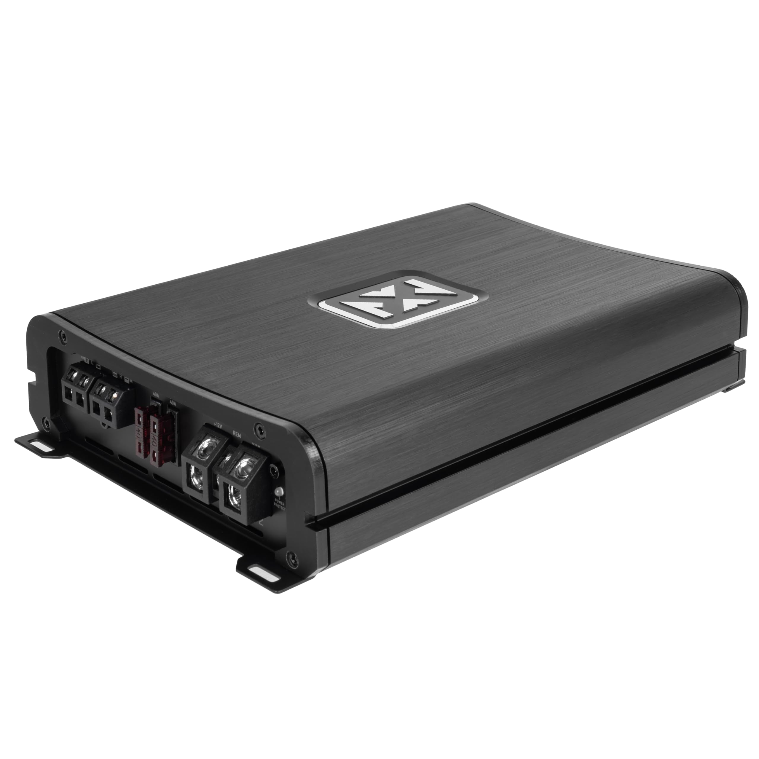 Alt View 1. NVX - VAD8402 v2 2-Channel Class D Amplifier 1680W Peak, 840W RMS, 2/4-ohm Stable, Bass Boost, for Car/Marine/UTV/Motorcycle.