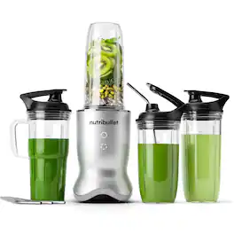 NutriBullet - Ultra Plus+ 3-1 Compact Kitchen System - Stainless Steel