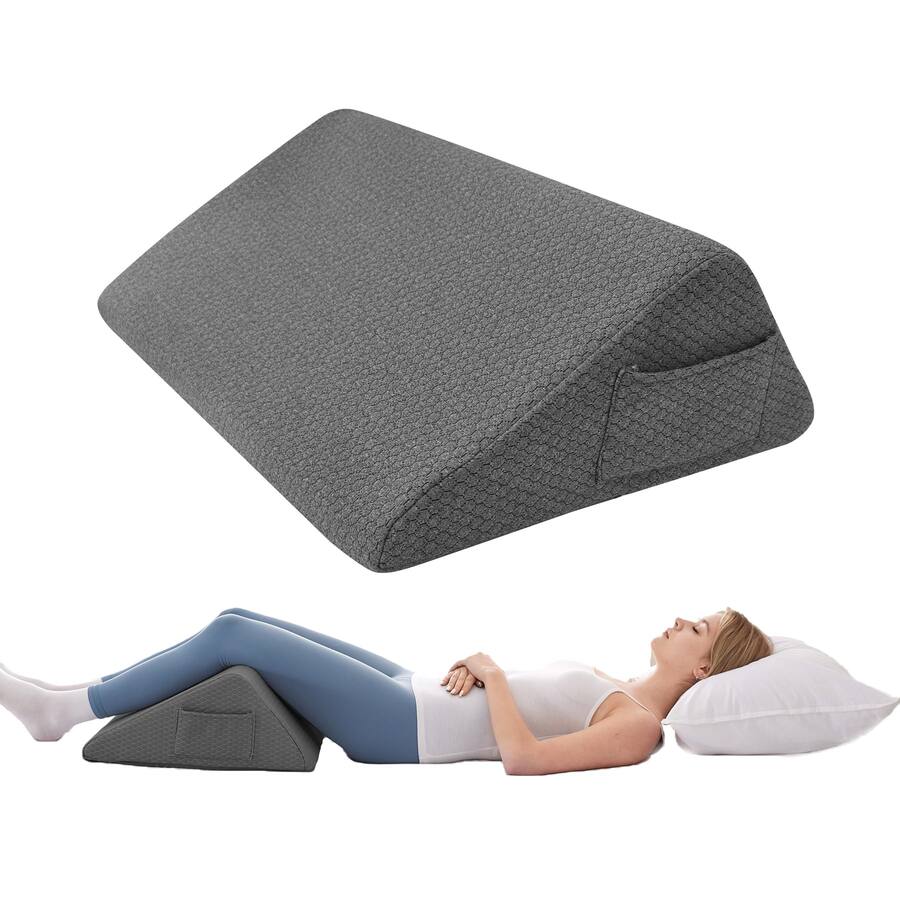 Body Positioner Hirose Alice Wedge Pillow For Side Sleeping Comfort Foam Sleeper Bed ...