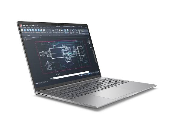 Alt View 2. HP - HP ZBook 8 G1i 16 Mobile Workstation PC Touch with 3 Yr Warranty & Wolf Pro - Black.